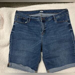 Old Navy Blue Denim Women's Shorts